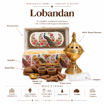 Brass Loban Dan with Cup 17.78 cm