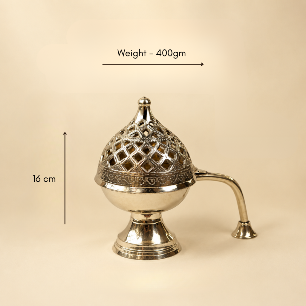 Brass Loban Dan 16 cm - View 2
